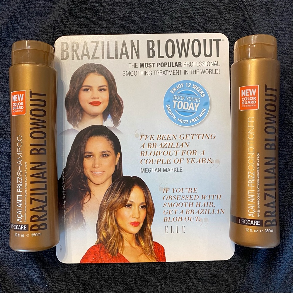 BRAZILIAN BLOW OUT Blowout Shampoo & Conditioner